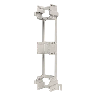 Bracket para Montaje de Regleta / Cat 5e / 22-26 AWG / 6 Conectores 25 Pares / VoIP y Gigabit Ethernet