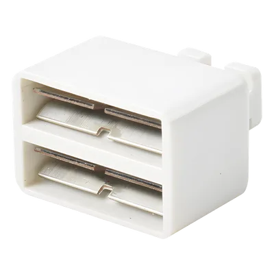 Clip de Puente / Para Regletas S66 / Conector SA-1 / Color Blanco / 1 Par