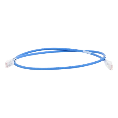 Patch Cord Cat5e UTP / CM/LS0H / 0.91 m (3 Pies) / Azul / Bulk