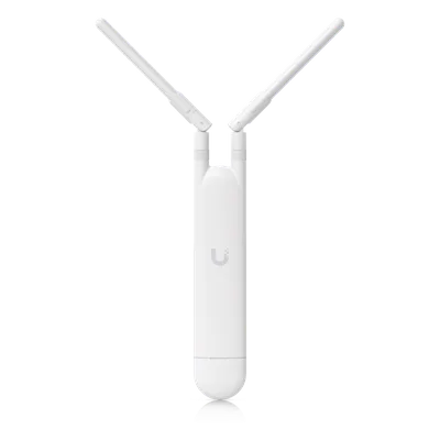 Access Point UniFi MESH para exterior 802.11ac doble banda 2.4/5 GHz, MIMO 2x2, antenas desmontables, hasta 1167 Mbps