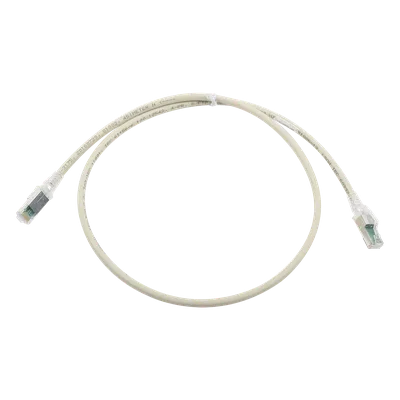 Patch Cord Cat6A / Blindaje S/FTP / 10 Gbps / PoE+ / CM/LS0H / 3 ft / RJ45 / 26 AWG