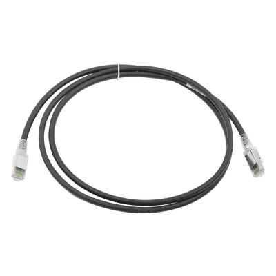 Patch Cord Cat6A S/FTP / 1.52m (5 pies) / CM/LS0H / 26 AWG / Negro / Bulk