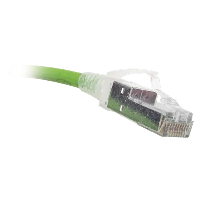 Patch Cord / Cat6A S/FTP / CM-LS0H / 2.13 m (7 ft) / Verde / Bulk