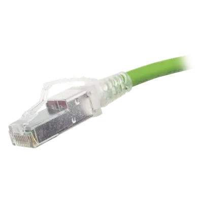 Patch Cord / Cat6A S/FTP / CM-LS0H / 2.13 m (7 ft) / Verde / Bulk