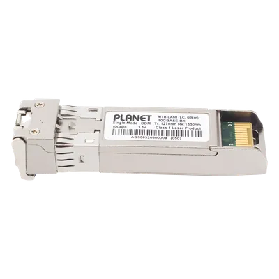 Transceptor WDM mini-GBIC SFP+ 10G / LC / Mono Modo 60 km (197 pies) / TX 1270nm RX 1330nm