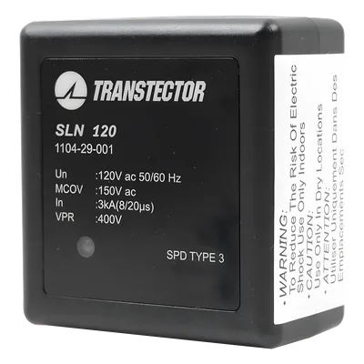 Protector Sobretensión / 120 VAC / SASD / 5 kA / NEMA 5-15R / Plug-in / UL 1449 / 2.4 x 2.8 x 2.9 in