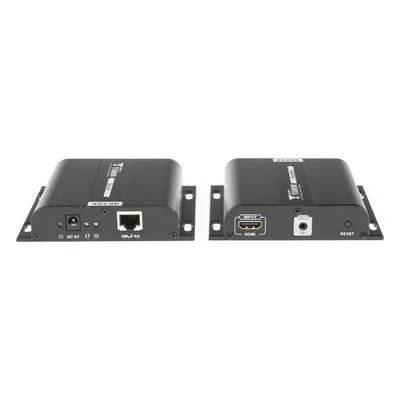Kit Extensor HDMI para distancias de 120 metros / Resolución 4K @ 30Hz / Cat 5e/6 / Soporta conexión Uno a Uno y Uno a Muchos / Hasta 253 Rx / HDbitT / Soporta control remoto del equipo fuente.