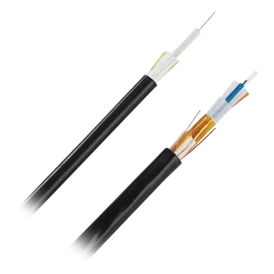 Cable de Fibra Óptica / 6 Hilos / Multimodo OM4 50/125 / Interior-Exterior / Loose Tube 250μm / OFNR Riser / 2 pies (0.6 m) Marcas
