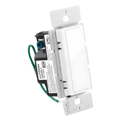 Interruptor Electrónico Maestro / 8 A Iluminación / 1/4 HP Motor / 120 V / Un Polo o Multilocalización / Neutro Requerido / RadioRA 2 y RA2 Select