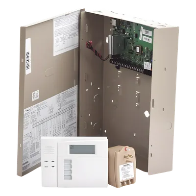 Panel VISTA-21iP / 8 zonas alámbricas (exp. a 48) / Comunicador IP AlarmNet / 2 particiones / Compatible Total Connect