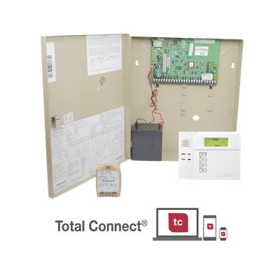 Panel VISTA-21iP / 8 zonas alámbricas (exp. a 48) / Comunicador IP AlarmNet / 2 particiones / Compatible Total Connect
