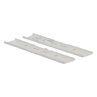 Montaje de Poste / Abrazaderas 3' a 5' / Acero Calibre 16 / 394 x 73 x 12 mm / Ajustable 200-370 mm