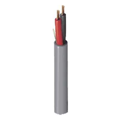 Cable Multiuso / 2x16 AWG / 305m (1000 pies) / Gris / Seguridad y Control de Acceso