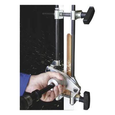 Herramienta Morticer / Mordaza Autocentrado / Astillador con Tope de Profundidad / Diseño Ergonómico