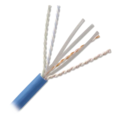 Bobina de Cable U/UTP Cat6A / 23 AWG / CMR Riser / 305 m (1000 pies) / 500 MHz / 10GBase-T