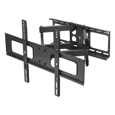 Montaje de Pared Universal Articulado para Monitores de 32 a 55" / Carga Máxima 50 Kg / Vesa 600 x 400 / 400 X 400 / 400 x 200 / Separacion de Pared de 7.6 cm a 51 cm / Acero / 15° de Inclinación