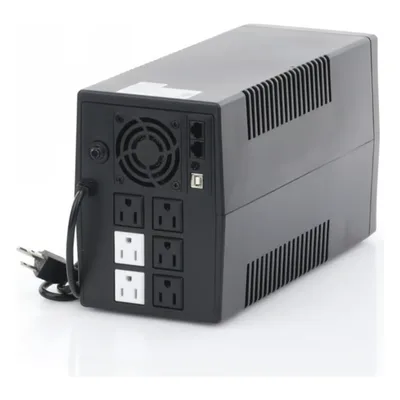 UPS Línea Interactiva / 1200 VA / 720 W / Salida 120 Vca ±5% / 6 Tomas NEMA 5-15R / Pantalla LCD / AVR Dinámico