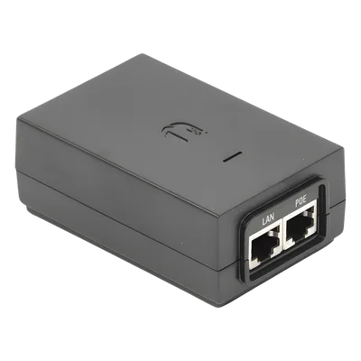 Adaptador PoE / 24 VDC 1.0 A / Gigabit 10/100/1000 Mbps / Protección ESD / Montaje en Pared / 0-40°C