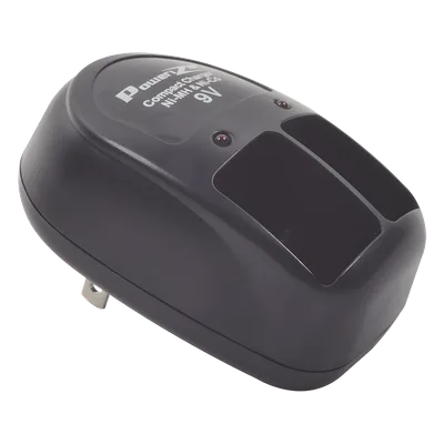 Cargador de Batería / 120 VCA / Salida Dual 9 VCC 16 mA / Protección contra Sobrecargas / Diseño Compacto