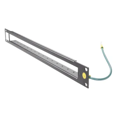 Chassis Rack 1U / 16 Módulos Protectores Serie DPR / Montaje 19" / 0.6 m (1.97 ft) Profundidad Estándar