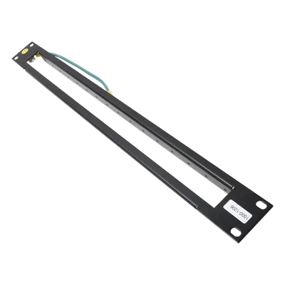 Chassis Rack 1U / 16 Módulos Protectores Serie DPR / Montaje 19" / 0.6 m (1.97 ft) Profundidad Estándar