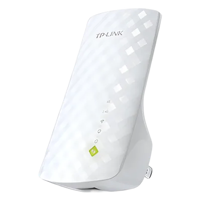 Repetidor WiFi / Doble banda AC / 750 Mbps / 2.4 y 5 GHz / Puerto Ethernet 10/100 Mbps