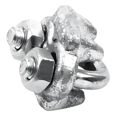 Nudo/Perro/Abrazadera Forjada para Cable de Retenida de 5/16".