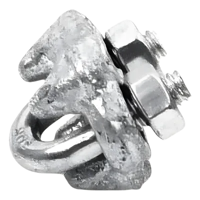 Nudo/Perro/Abrazadera Forjada para Cable de Retenida de 5/16".