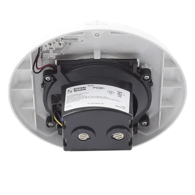 Bocina de Techo para Evacuación por Voz / Doble Voltaje 25/70.7 V / Potencia Seleccionable 1/4 a 2 W / Rango 400 a 4,000 Hz / Sin Estrobo / Montaje Plug-In