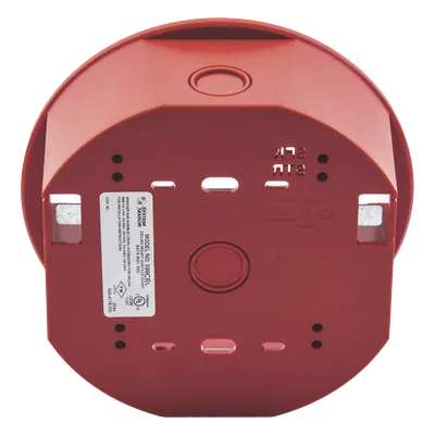 Caja de Montaje en Techo / Para Sirena / Color Rojo / Diseño Compacto / Compatible Serie L