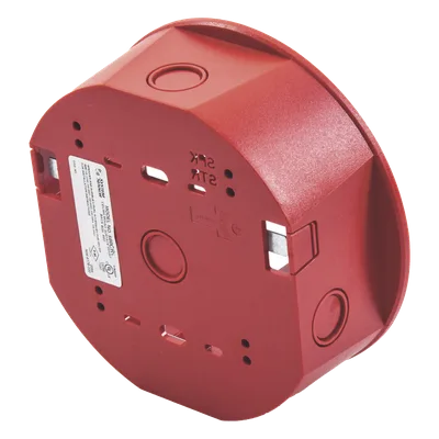 Caja de Montaje en Techo / Para Sirena / Color Rojo / Diseño Compacto / Compatible Serie L