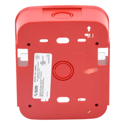 Caja de Montaje en Pared / Para Sirena / Color Rojo / Diseño Compacto / Compatible Serie L