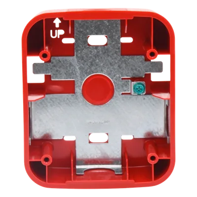 Caja de Montaje en Pared / Para Sirena / Color Rojo / Diseño Compacto / Compatible Serie L