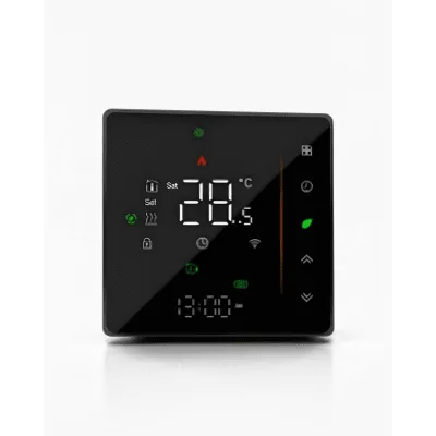 Termostato ZigBee / 4 Pipe Fancoil / 110-120 VCA / Pantalla LCD Táctil / Precisión ±0.5°C
