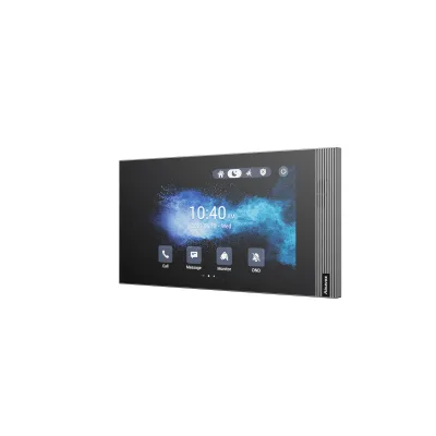 Monitor Interior IP / Pantalla Táctil 7 Pulgadas / Wi-Fi 6 / PoE / SIP 2.0 / 8 Entradas de Alarma / Montaje Horizontal o Vertical