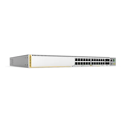 Switch Capa 3 Stackeable / 20x 10/100/1000 Mbps / 4x 100M/1G/2.5/5G-T / 4x SFP+ 10G / 160 Gbps / 119 Mpps / Fuente Redundante