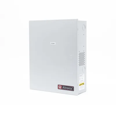 Fuente de Poder Controlada / 12 VDC 10 A / 16 Salidas con Fusibles / Cargador de Batería de Respaldo / Supervisión de Fallo CA