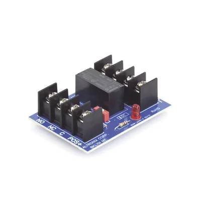 Módulo de Relé / Entrada 6/12 VDC / Contactos DPDT 5A / 220 VAC o 28 VDC / LED de Estado