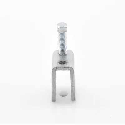 Mordaza de Acero para Varilla Roscada / 3/4" / 3/8" / Carga 200 kg / Galvanizado Electrolítico