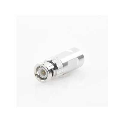 Conector BNC Macho / Auto-sujetado / 50 Ω / 0–4000 MHz / Para cable FSJ150A