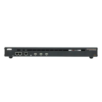 Servidor de consola serie por IP / 8 puertos / Redundancia de alimentación y red / TLS 1.2 / RSA 2048 bits