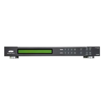 Matriz HDMI / 4x4 / Escalador Integrado / Videowall / Seamless Switch / Audio Desembedding / RS-232 / Ethernet / 1080p / 6.75 Gbps