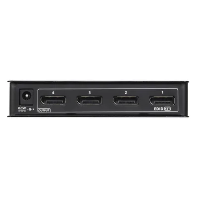 Distribuidor DisplayPort / 4 Puertos / 4K@60Hz / DP 1.2a / HDCP 1.3 / MST-SST / 21.6 Gbps