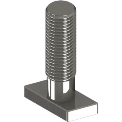 Perno de Montaje Solar / Acero Inoxidable / Rosca M8 / 30 mm / Compatible con N Rail 4.72 y M2 / 12.26 g