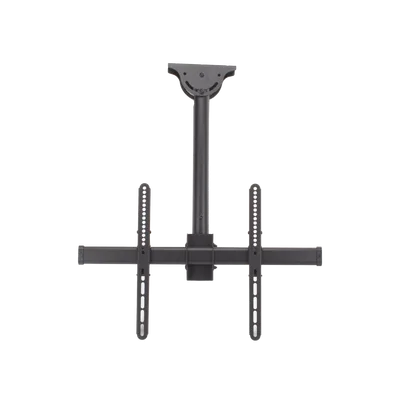 Soporte de Techo para Pantalla / VESA 200x200 a 600x400 / 37" a 70" / Carga 50 kg (110 lbs) / Extensión 560 a 910 mm (22" a 35.8") / Inclinación 0° a -25° / Giro 360°