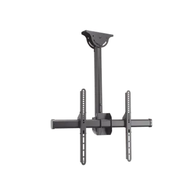 Soporte de Techo para Pantalla / VESA 200x200 a 600x400 / 37" a 70" / Carga 50 kg (110 lbs) / Extensión 560 a 910 mm (22" a 35.8") / Inclinación 0° a -25° / Giro 360°