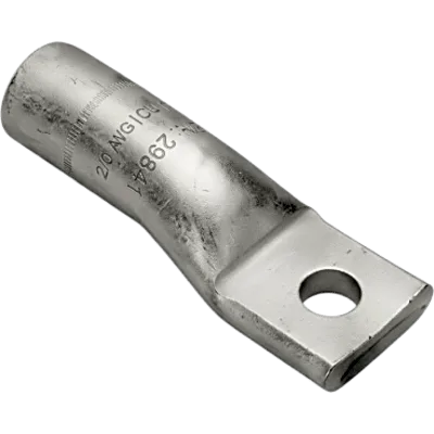 Terminal de Compresión de Aluminio para Cable 4/0 AWG / 1 Orificio para Perno de 1/2" (12.7 mm) / AL9CU / 35 kV / HYLUG™ / Relleno con Inhibidor de Óxido.