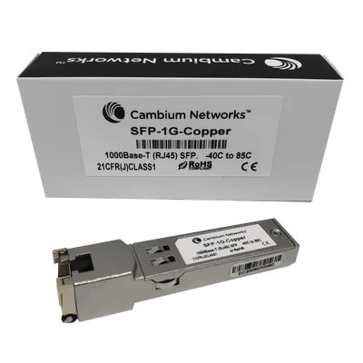 Transceptor SFP / 1 Gbps / Ethernet 10/100/1000 / RJ45 / 100 m (328 ft)