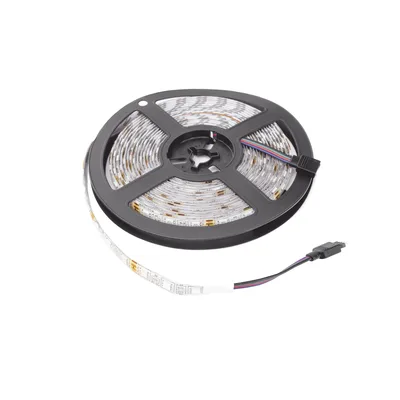 Tira LED RGB / 5 m (16.4 ft) / 12 VCC 2.5 A / IP65 / Rojo y Verde Programables / Iluminación Vehicular
