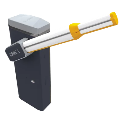 Barrera Vehicular Automática / Carril 7.8 m (25.6 ft) / 2500 Ciclos Diarios / Apertura 4-8 s / Motor 24 VCC / IP54